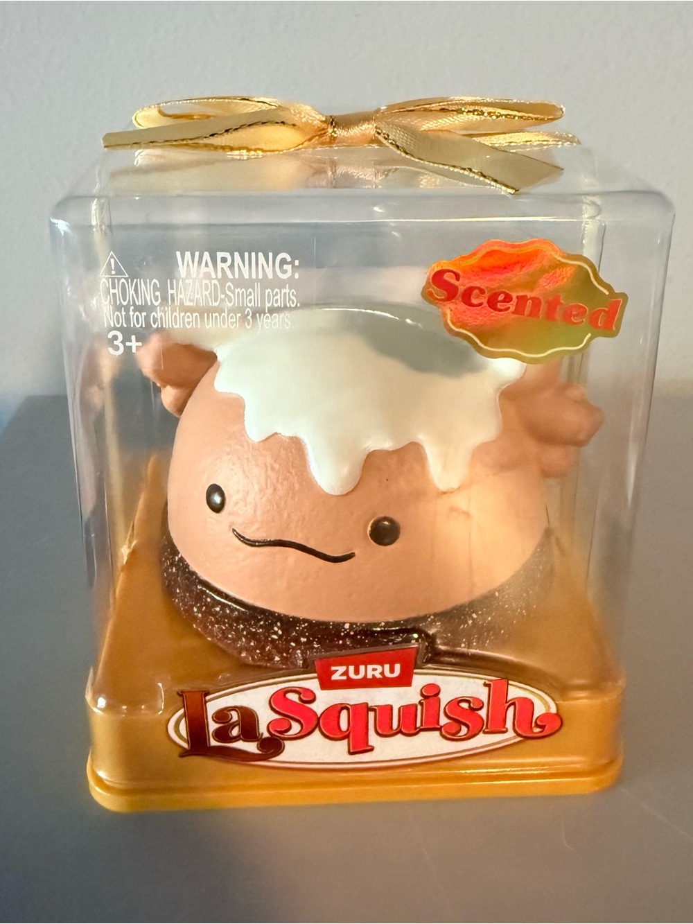 🔥 🤎 New LaSquish Zuru Snaxolotl Axolotl Scented Squishy Toy Slow Rise